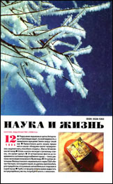 Обложка журнала «Наука и жизнь» №12 за 1996 г.