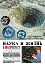 Обложка журнала «Наука и жизнь» №10 за 1999 г.