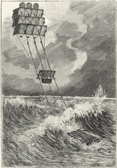 Новый способ воздухоплавания (статья из журнала «Наука и жизнь» № 41, 1890 год.)