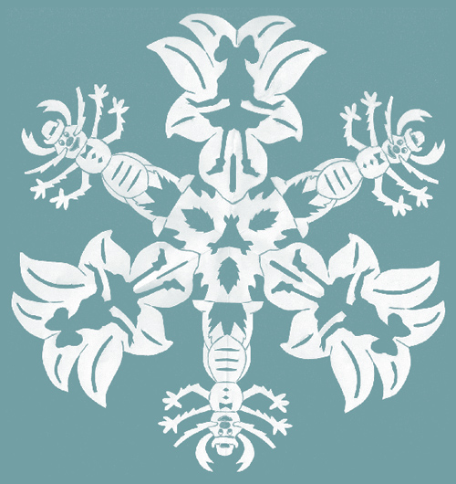 Мои снежинки