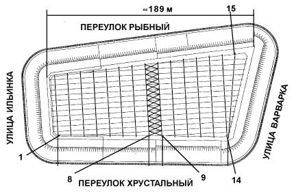 План гостиного двора