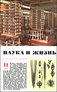 Обложка журнала «Наука и жизнь» №11 за 1975 г.