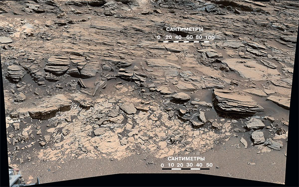 Загадочный грунт на Марсе