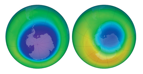 Странная весна в Антарктике, или почему уменьшилась озоновая дыра
